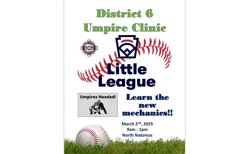 2025  District 6 Basic Umpire Clinic